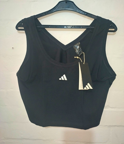 Adidas black cropped neck - adidas,