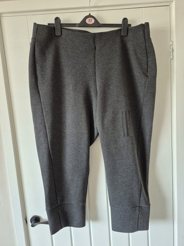 Adidas plus size grey joggers - size,