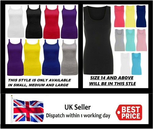 New ladies womens plain - plain, ribbed