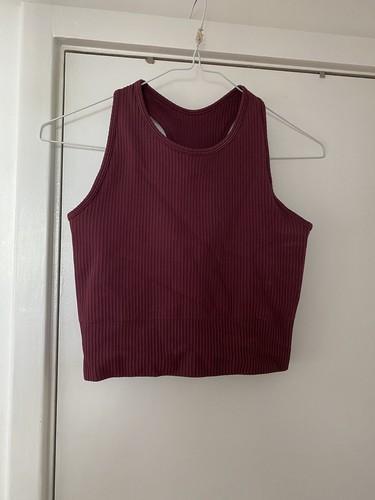 Gym plus coffee lotus rib - coffee, knit