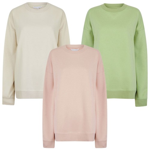 Womens oversize sweatshirt top - womens,