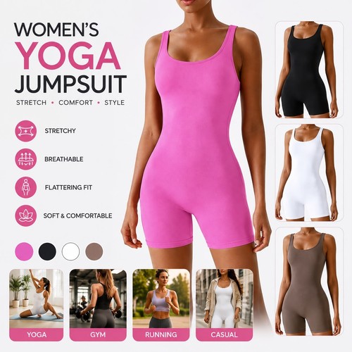 Women yoga jumpsuit - women’s,
