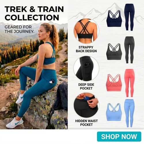 Women gym set high waisted - gym,